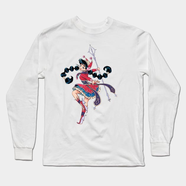 Brave warrior Long Sleeve T-Shirt by camgiangillus